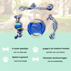 Alternative view of Honden speelgoed set S