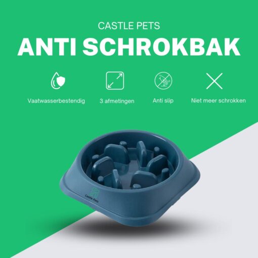 Anti Schrokbak Hond - Maat M - 20,5 CM - Afbeelding 6